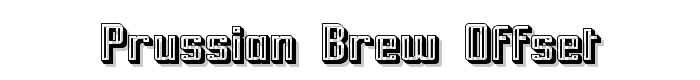 Prussian%20Brew%20Offset font
