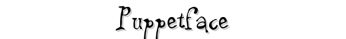 puppetFace font