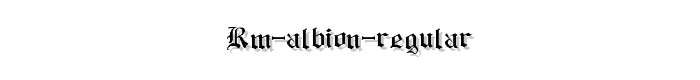 RM%20Albion%20Regular font