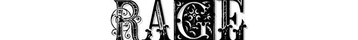 Rage font