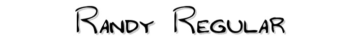 Randy%20Regular font