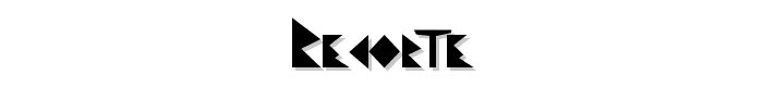 Recorte font