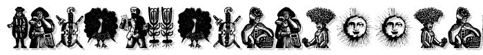 RenaissanceWoodcuts font