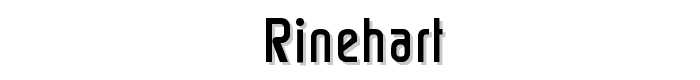 Rinehart font