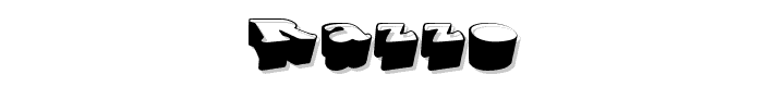razzo font