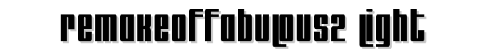 remakeoffabulous2%20Light font