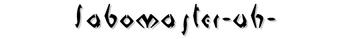 Sabomaster%20Uh%20 font