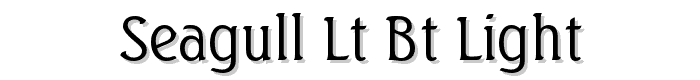 Seagull%20Lt%20BT%20Light font