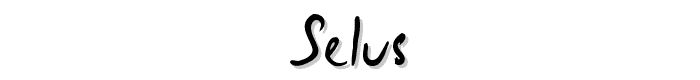 Selus font
