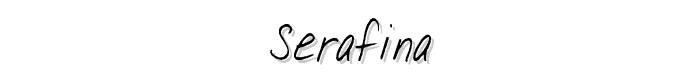 Serafina font