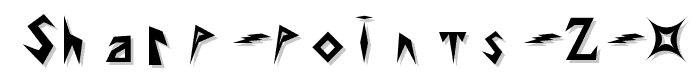 Sharp%20Points%202%200 font