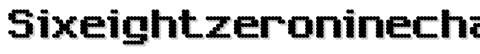 SixEightZeroNineChargen%20Regular font