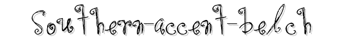 Southern%20Accent%20Belch font