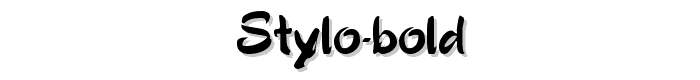 Stylo%20Bold font