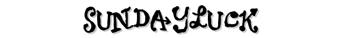 Sundayluck font