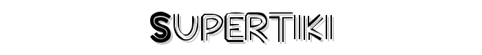 SuperTiki font