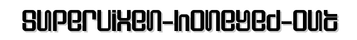 Supervixen%20Honeyed%20Out font