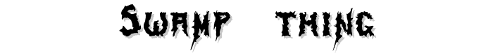 Swamp%20Thing font