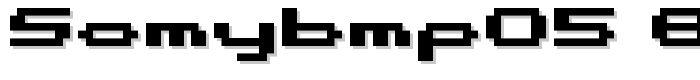 somybmp05_8 font