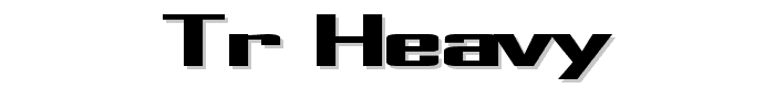 TR%20Heavy font
