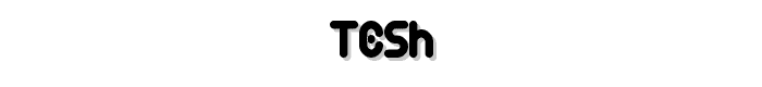 Tesh font