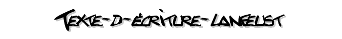 Texte%20d%20%C3%A9criture%20Lanfeust font
