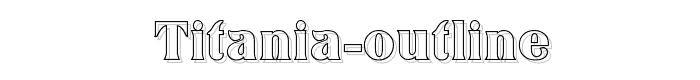Titania%20Outline font