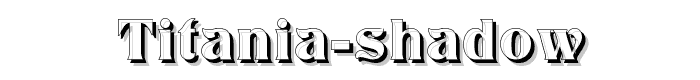 Titania%20Shadow font
