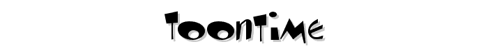 Toontime font