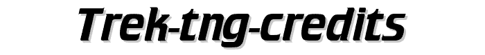 Trek%20TNG%20Credits font