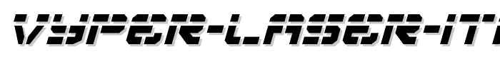 Vyper%20Laser%20Italic font