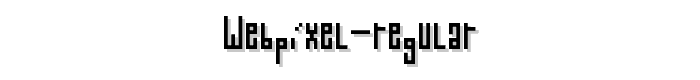 WebPixel%20Regular font