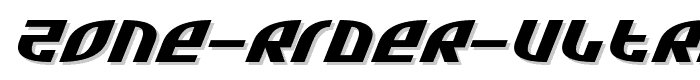 Zone%20Rider%20Ultra%20ExpItalic font