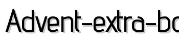 advent-Extra-Bold font