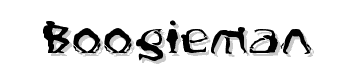 Boogieman font